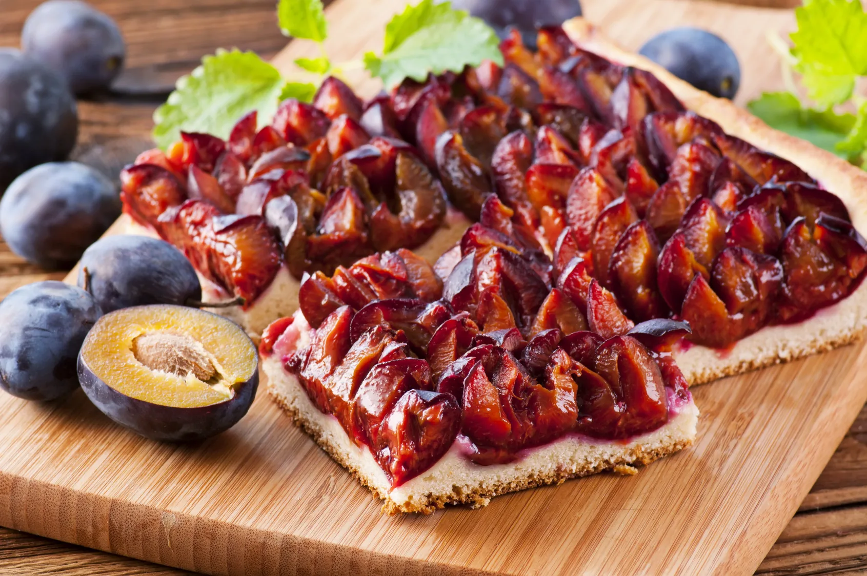 Pflaumenkuchen mit Quark-Öl-Teig