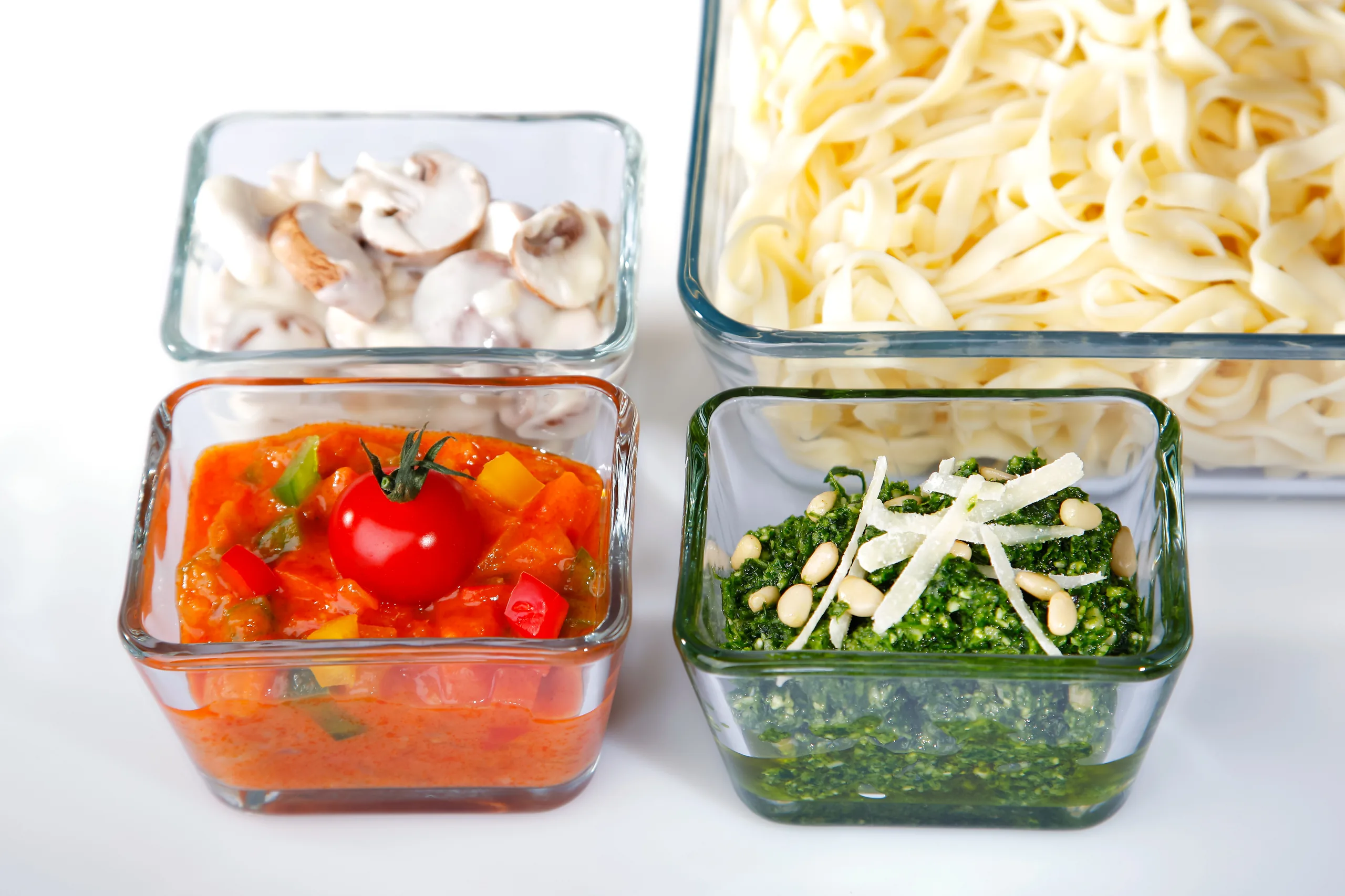 Pasta mit Bunter Paprikasauce