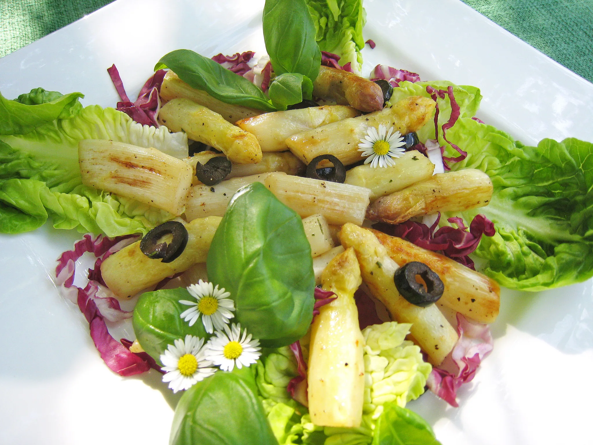 Gebratener Spargel