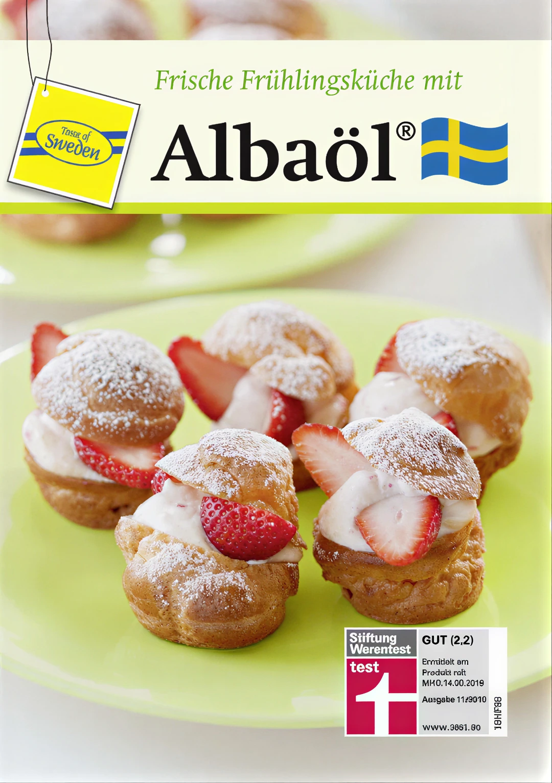 Frische Frühlingsküche mit Albaöl